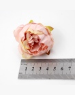 5 sztuk/partia 5 cm wysokiej jakości piwonia kwiat głowy jedwab sztuczne kwiatowa dekoracja ślubna DIY Garland ręcznie robiony k