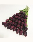 Darmowa wysyłka 31 sztuk/partia pu mini kwiat tulipana prawdziwy dotyk bukiet ślubny kwiat sztuczne jedwabne kwiaty do dekoracji