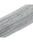 CCINEE 50 sztuk #26 drut papieru 0.45mm/0.0177 Cal o średnicy 40 cm długi drut żelaza wykorzystane do DIY pończochy nylonowe...