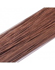 CCINEE 50 sztuk #26 drut papieru 0.45mm/0.0177 Cal o średnicy 40 cm długi drut żelaza wykorzystane do DIY pończochy nylonowe...