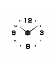 2019 Acrylicl muhsein duże DIY zegar ścienny lustro zegar cyfrowy 3D zegar ścienny spersonalizowane cyfrowe zegary ścienne darmo