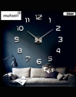 Muhsein nowy zegar zegarek zegar ścienny zegary ścienne DIY akrylowe lustro dekoracyjne salon igły kwarcowy darmowa wysyłka