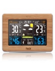 FanJu fj3365 cyfrowy budzik stacja pogodowa kolor czujnik temperatury i wilgotności barometr prognoza pogody biurko stół zegarek