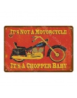 Triumph Norton motocykli metalowe tabliczki niestandardowe silniki żelaza plakat Pub Bar garażu Vintage dekoracja ścienna