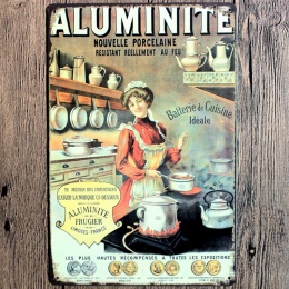Plakietki emaliowane metalowa tablica ścienna Pub kuchnia restauracja Wall Art wystrój domu w stylu Vintage żelaza plakat Cuadro
