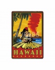 [Mike86] TIKI BAR ALOHA hawaje metalowa plakietka emaliowana wystrój pokoju ścienne w stylu Vintage Craft dla Bar domu Hotel 20*