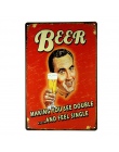 DL-piwo modlitwa w stylu Vintage metalowa plakietka emaliowana Retro Bar domu Pub sklep dekoracje ścienne