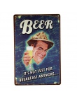 DL-piwo modlitwa w stylu Vintage metalowa plakietka emaliowana Retro Bar domu Pub sklep dekoracje ścienne