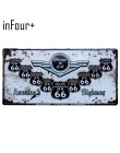 66 grupy licencji płyta metalowa numer samochodu plakietki emaliowane Bar Pub Cafe Home Decor metalowy znak garaż malarstwo tabl