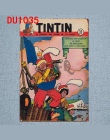 Tintin Cartoon plakietki emaliowane metalowa tablica ścienna Pub dla dzieci pokój Home Art Party wystrój w stylu Vintage żelazo 