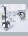 W kształcie serca łyżeczka łyżeczka do herbaty Infuser filtr pamiątka ślubna dla przyszłej panny młodej Favor prezent DC112
