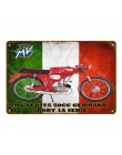 Klasyczne Route 66 Motorcylces plakat Pub Bar garażu dekoracji skuter plakietki emaliowane Retro w stylu Vintage metalowa płyta 
