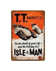 Klasyczne Route 66 Motorcylces plakat Pub Bar garażu dekoracji skuter plakietki emaliowane Retro w stylu Vintage metalowa płyta 