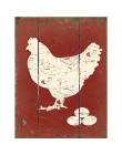 Kurczaka tablica znak znaki na metalowej blaszce w stylu vintage plakat na ścianie naklejki płyta malowanie Bar klub Pub wystrój