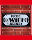 Hot darmowa WiFi Hotspot metalowy samochód płyta Vintage Home Decor plakietka emaliowana Bar \, Pub \ hotelu dekoracyjne metalow