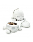 Silikonowe T-kości herbata kości czaszka zaparzaczem herbaty luźne liści liście sitko do herbaty zaparzaczem