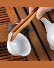 2 sztuk drewniane pincety do herbaty boczek herbaty klip szczypce do sałatek z bambusa żywności tosty zginać klip prosto klipy k