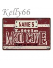 [Kelly66] mężczyzna jaskini chwycić piwa Vintage metalowy znak cyny plakat do dekoracji domu Bar Wall Art malarstwo 20*30 CM roz