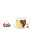 100 sztuk/partia Nylon puste torebka do herbaty piramidka zaparzacz do herbaty nowy sitko do herbaty torebki 5.5*6.8 cm