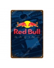 Ice Cold Soft Drink Red Bull Metal Tin Signs fajne napojów Redbull plakat Pub Bar Home Cafe Shop restauracji dekoracje ścienne