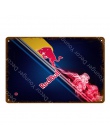 Ice Cold Soft Drink Red Bull Metal Tin Signs fajne napojów Redbull plakat Pub Bar Home Cafe Shop restauracji dekoracje ścienne