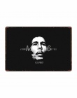 [Mike86] Bob Marley muzyka metalowa plakietka emaliowana wystrój pokoju ścienne w stylu Vintage rzemiosła dla domu Pub 20*30 CM 