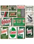 Wakefield Castrol olej silnikowy metalowe plakietki emaliowane tablica dekoracyjna w stylu Vintage plakat artystyczny malarstwo 