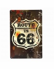 DL-matka drodze -- ROUTE 66 retro malarstwo nostalgiczne pamiątki metalowe rzemiosło dekoracji domu