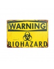 DL-ostrzeżenie plakat w stylu Vintage emaliowane metalowe plakietki emaliowane sztuka tablica dekoracyjna