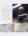 Chmura gwiazda serce wiszące ozdoby dla dzieci pokój dekoracji domu DIY czuł draperie Nordic dekoracja pokoju dla dzieci VQW3903