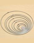 1 Pc Metal Dream catcher okrągły Hoop pierścień dla DIY instrukcja wikliny rzemiosło trwała Handmade Hoop Dreamcatcher materiał 