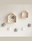 5 sztuk/zestaw gwiazda wiszące Garland proporczyk Nordic stylu dekoracji pokoju dzieci banery dla dziewczyn prezent ozdoba rzemi