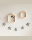 5 sztuk/zestaw gwiazda wiszące Garland proporczyk Nordic stylu dekoracji pokoju dzieci banery dla dziewczyn prezent ozdoba rzemi