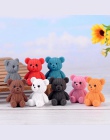 2019 popularne party akcesoria do dekoracji domu śliczne plastikowe teddy niedźwiedź miniaturowe bajki wielkanoc zwierząt ogród 
