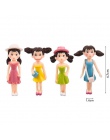Hot 4 sztuk/zestaw bajki ogród figurki miniaturowe Hayao Miyazaki anioł dziewczyny rzemiosło żywicy ozdoba gnomy mech terraria d