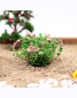Sztuczne Bush kwiat miniaturowy bajkowy ogród dekoracji domów Mini Craft mikro krajobrazu wystrój domu DIY akcesoria