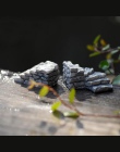 Schody z kamienia figurki miniaturowe figurki Mini bajki ogród mikro krajobraz zbiornik zwierząt statua rzemiosło żywicy