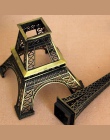 3 sztuk metalu paryż wieża eiffla rzemiosło kreatywny pamiątkowe modele tabeli Miniaturas biurko ozdoby w stylu Vintage figurka 