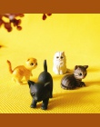 1 sztuk/kitty cat/miniatury/piękny śliczne/fairy garden gnome/mech terrarium wystrój/rzemiosło /bonsai/dom dla lalek/figurka/mod