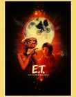 E.T. /Szczęki/Termina/Park jurajski spielberga plakaty filmowe Retro plakaty na ścianę Art obraz drukowany naklejki ścienne