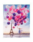 CHUNXIA oprawione obraz DIY według numerów Paris krajobraz akrylowe malarstwo nowoczesne obraz ozdobny do salonu 40x50 cm RA3369