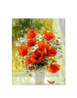 BAISITE DIY oprawione obraz olejny numerów kwiaty zdjęcia na płótnie malarstwo ścienne do salonu ozdoby do dekoracji wnętrz E939