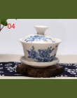 Chiny ręcznie malowane zestaw do herbaty, dehua wysokiej jakości białej porcelany gaiwan porcelanowy garnek zestaw do podróży pi