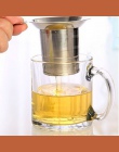 Sitka do herbaty liści herbaty Separator lejek jedno lub filtr z siatki ze stali nierdzewnej