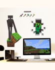 Cartoon gry Minecraft 3D naklejki ścienne dla dzieci pokoje home decor fototapety plakat do dekoracji domu naklejki ścienne plak