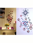 12 sztuk 3D podwójna warstwa motyl naklejki ścienne na ścianie na wystrój domu DIY motyle magnesy na lodówkę dekoracja pokoju