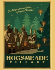 W stylu Vintage plakat Harry Potter hogwart ekspresowe ulica pokątna Hogsmeade ścienne z papieru Kraft plakaty filmowe wystrój d