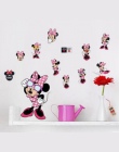 Cartoon Mickey Minnie Mouse do domu dla dzieci naklejki naklejki ścienne dla dzieci pokój dla dzieci dekoracja ścienna do sypial