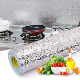 40x100 cm kuchnia, odporna na olej, naklejki wodoodporne folia aluminiowa kuchenka do gotowania szafka siebie naklejka na ścianę