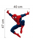 45*50 CM 3D popularne Spiderman Cartoon Movie home naklejka naklejki ścienne/adesivo de parede dla dzieci wystrój pokoju prezent